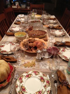 Happy Thanksgiving Table