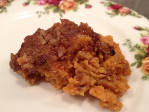 sweet potato souffle casserole