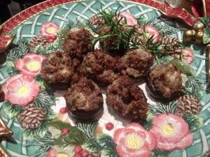 stuffed mushrooms