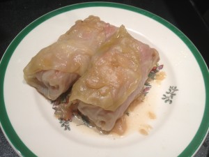 Mom's cabbage rolls