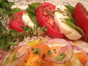 tomato mozzarella salad