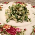 Mom's green onion salad